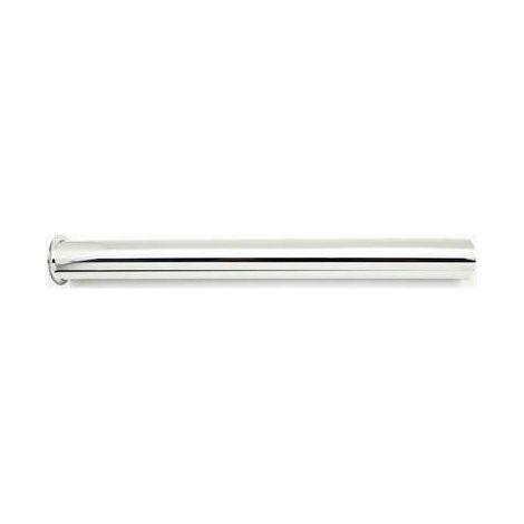 TUYAU D'ÉVACUATION WC DROIT 30 CM AVEC BRIDE SANS ÉCROU SANS ROSACE  TYPE LUX Dimensions : diamètre 26 mm