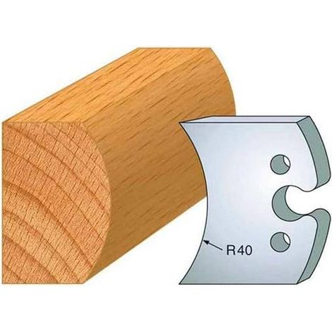 Jeu de 2 Contre-fers Profilés Acier HT 48 x 5,3 mm - N°215 Rayon de 40 mm - NE COUPE PAS car Contre-fers - Diamwood