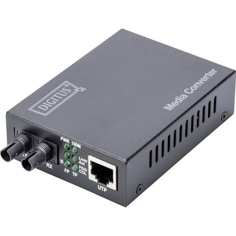 DIGITUS Medienkonverter Fast Ethernet Multimode RJ45ST retail (1/4)
