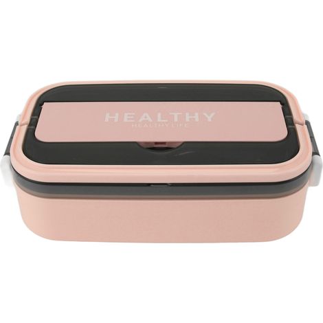 Boîte Bento en Acier Inoxydable 316, 700ml, Anti-Fuites, Micro-ondable, Rose Bébé pour École et Bureau (1/5)