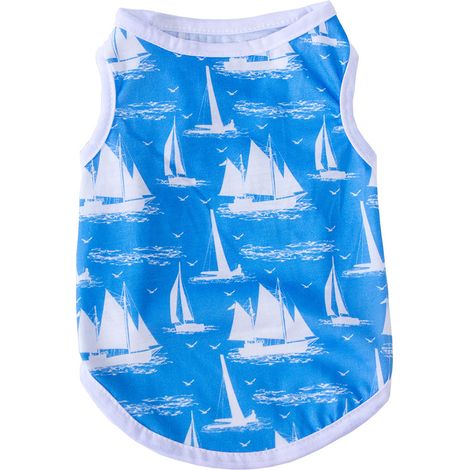 Gilet Pour Chien - Vêtement Respirant Été - Protection Solaire Petit Chien - Taille S (1/5)