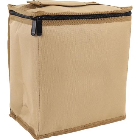 Sac de Réservoirs de Gaz Anti-Collision, étui de Cylindre de Carburant Portable pour Les Voyages de Camping pour 6 Réservoirs/Bouteilles (Kaki) (1/5)