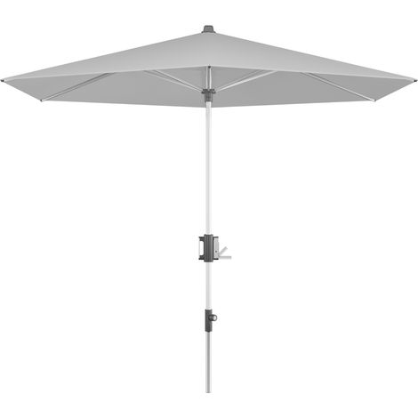Doppler Sonnenschirm / Mittelmastschirm "Apoll 230 x 150 cm", light grey, Bezug 100 % Polyester, Gestell aus Aluminium, 7 kg Sonnenschirm / Mittelmastschirm "Apoll 290", light grey, Ø 290 cm (1/5)