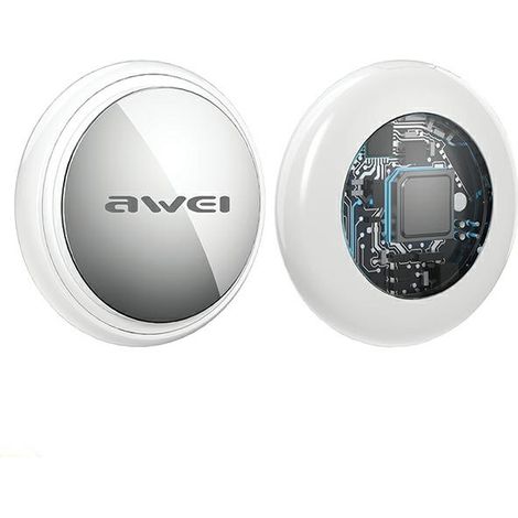Localizzatore anti-smarrimento Awei P50 Apple Trova il mio bianco