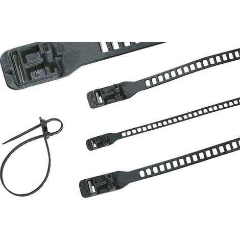 HellermannTyton Kabelbinder 7,0x180 schwarz SRT1807-TPU-BK 50 Stk