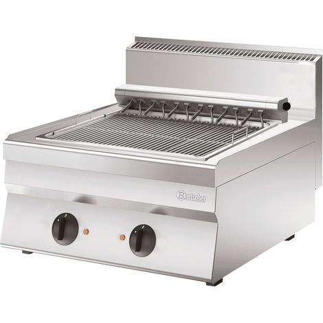 Grill nervuré en fonte électrique - Série 650 Snack - Bartscher (1/2)