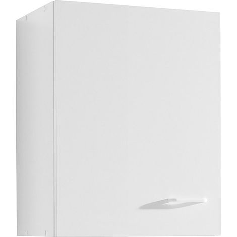 40er Hängeschrank für Küche 1-türig SALERNO-03 Weiß Breite 40 cm