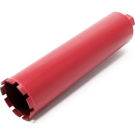 Wiltec Broca corona diamantada 102mm broca hueca de perforación mecha diamante saca núcleos taladro corte seco húmedo (1/5)