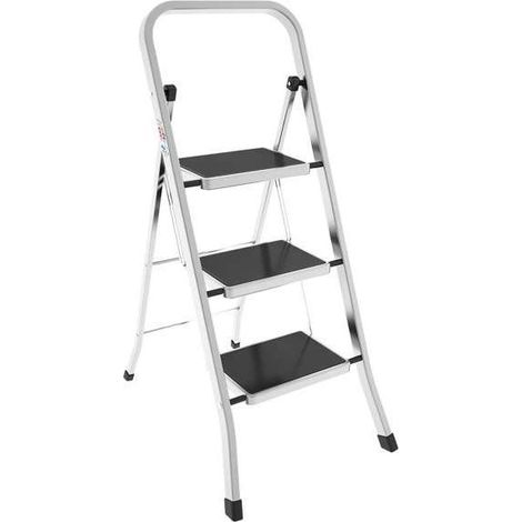 Sgabello in Alluminio Vetta 4 gradini Xtra