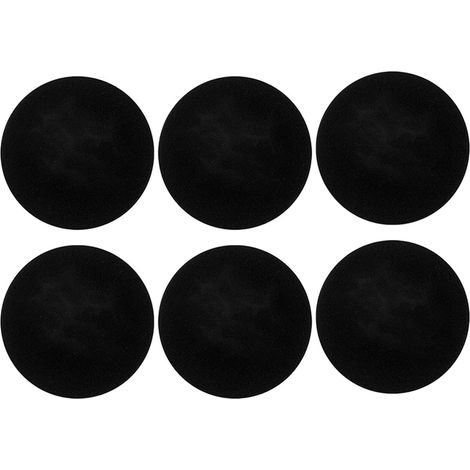 HEPA-Filterschwamm – 6er-Pack – Schwarz – Für P1-Tierpflege – Tierarztpraxis (1/5)