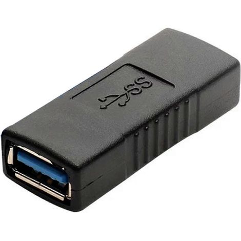 Adaptateur convertisseur USB 3.0 A femelle-femelle, connecteur de jonction, coupleur de câble (1/5)