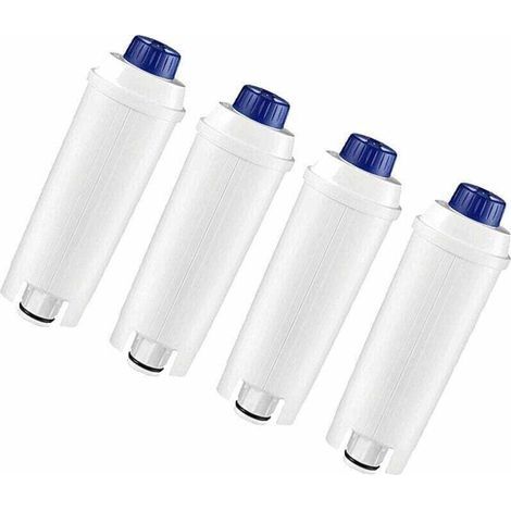 Lot de 4 filtres ECAM DLSC002 (5513292811) Cafetière, Expresso DELONGHI, KENWOOD, ARIETE (1/4)