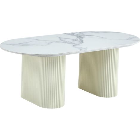 able basse céramique effet marbre blanc 120x60 cm (1/4)