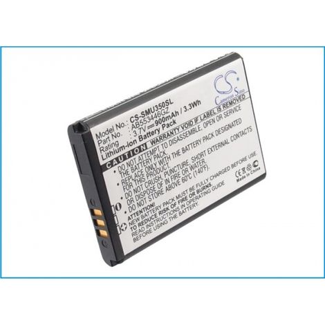 Batterie 3.7V 0.9Ah Li-ion pour Samsung Gusto 2