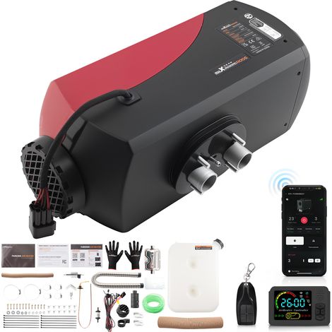 Calentador Estacionario 8KW for Furgoneta Caravana LCD Control Bajo Consumo (1/5)