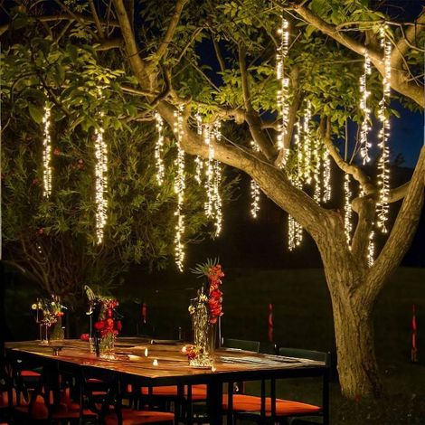Guirlande 10 Boas Tombants 13,5mxH90/110/130cm 1080 LED Lotti (1/5)