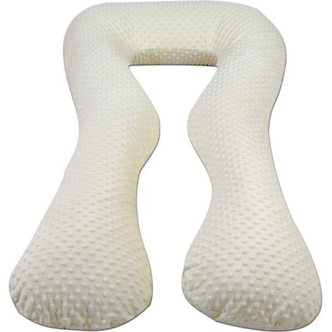 Cojín de maternidad 100% algodón 300 cm beige