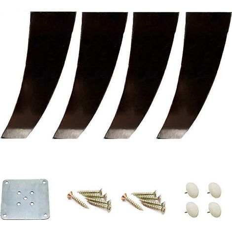 4er-Set schwarze Holzmöbelbeine, Massivholz-Sofafüße, Küchenfüße als Ersatz, Kiefernholz, Dekoration für Couch, Bett, Stuhl, Fernseher – 18 cm (7,1 Zoll)