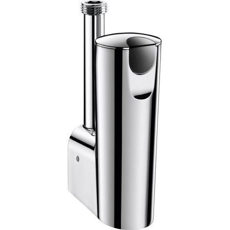 Delabie – Robinet d'urinoir automatique à pile intégrée – Détecteur infrarouge antichoc – Rinçage réglable – Compatible eau de pluie
