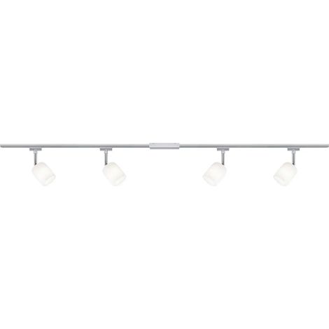 [GEBRAUCHT] B-Ware Paulmann U Rail Blossom 4x Basisset Chrom/Satiniert Deckenlampe Deckenleuchte G7