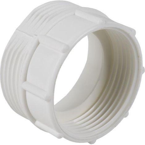 ADAPTADOR CONVERTIDOR 1 1/2 MACHO - 1 1/4 HEMBRA PARA TUBO FLEXIBLE