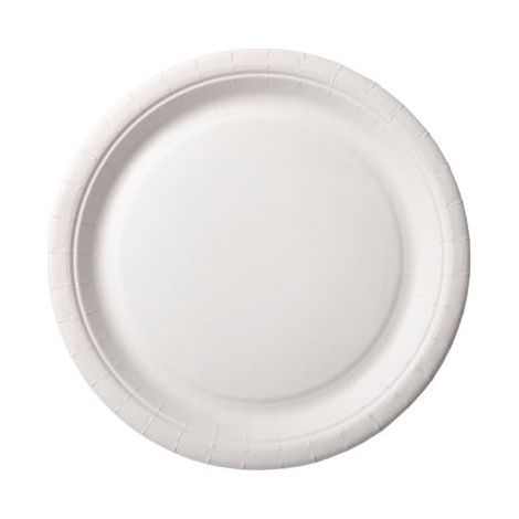 Duni Pappteller weiß Ø 22 cm - 20 Stück