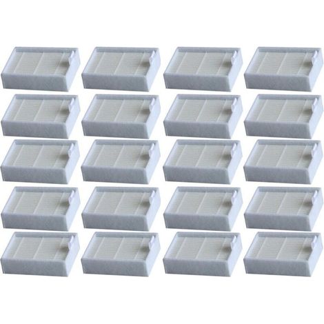 Lot de 20 filtres Hepa pour aspirateurs Ilife v3 v3s v3s pro v5 v5s v5s pro aspirateur robot (1/5)