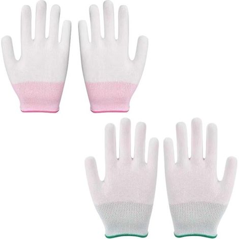 Un set di due guanti professionali resistenti al calore, composto da guanti da forno e guanti da cucina, per l'utilizzo in ambienti caldi. (1/5)