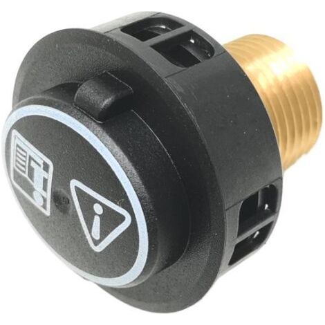 Soupape de Sécurité pour Karcher SC5, Couvercle de Chaudière à Vapeur en Cuivre, Référence 4.580-760.0, 48 x 43 mm (1/4)