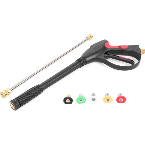Pistolet nettoyeur haute pression pour voiture de 3000 PSI avec un tuyau de 8 mètres, adapté au nettoyage et à l'entretien des voitures. (1/5)