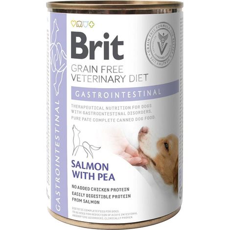 Nourriture humide pour chien Brit Grain Free VET Diets Gastrointestinal 400 g