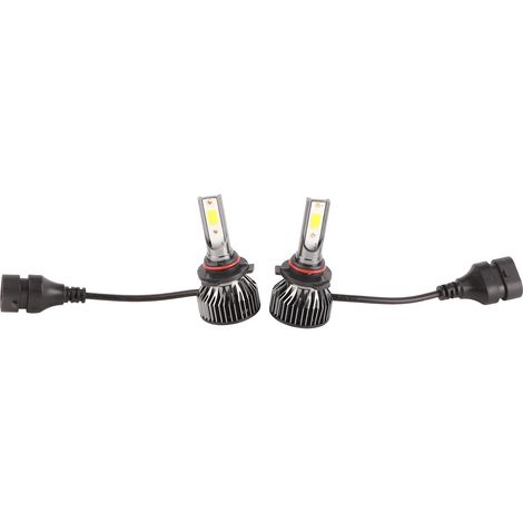 Phare de voiture Ampoule 9V 48W 6000K 10000LM en aluminium aviation COB pour réparation véhicule H11 (1/5)