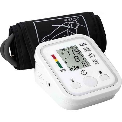 Tensiómetro digital automático para brazo para uso doméstico.