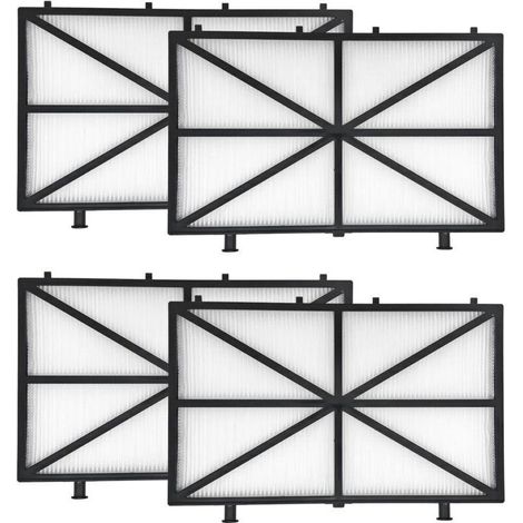 Ulisem Lot de 4 éléments Cartouches de filtres ultra-fins, Filtres de remplacement pour robot nettoyeur de piscine, Pour filtre Dolphin m400, m500 et Nautilus CC Plus 9991432-R4