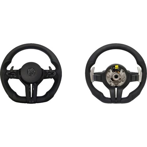 Volante in pelle traforata, installazione Plug and Play, M3 con airbag (1/2)