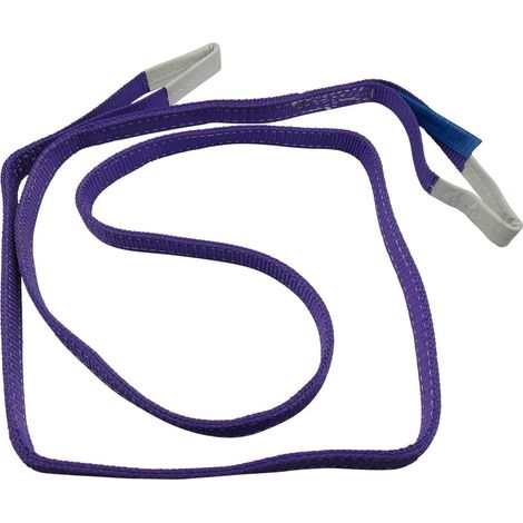 Duplex Web Sling 1 Ton 2 Metre 30MM Width (1T 2M Violet Strap Hoist Lifting 1000KG) (1/5)