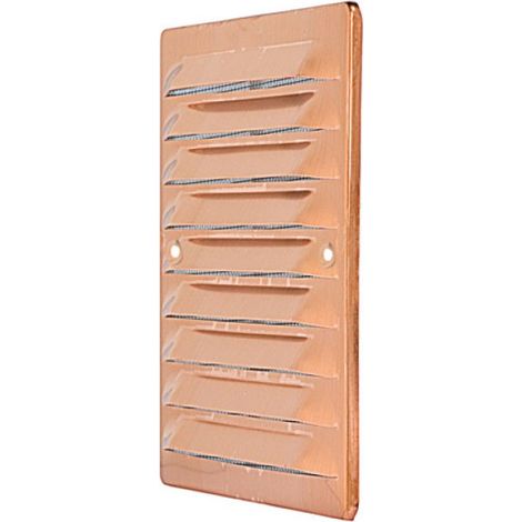 Griglia quadrate 230 x 230 mm da appoggio in rame dotata di pellicola protettiva antigraffio sul frontale 00000061053