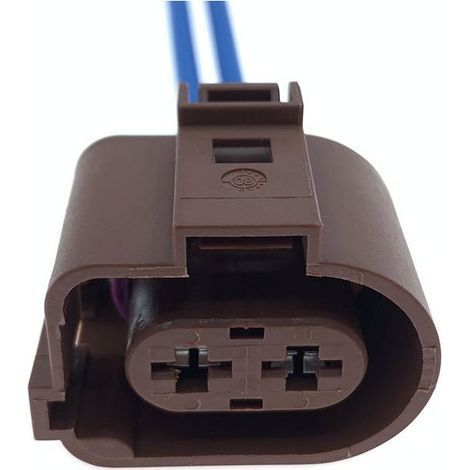 Connecteur mâle/femelle 3B0973852A/752A pour ventilateur électrique automobile, courant élevé, DJ70228A-6.3-11/21 -- Connecteur simple