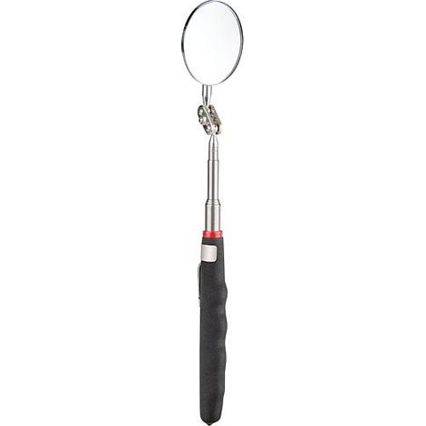Miroir télescopique extensible et réglable dans tous les sens