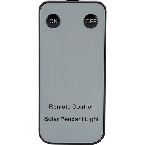 Suspension solaire pour jardin, terrasse ou patio avec télécommande (1/5)