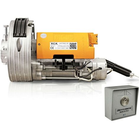 Automazione Motore Per Serranda Garage 170kg Con Elettrofreno Freno + Selettore
