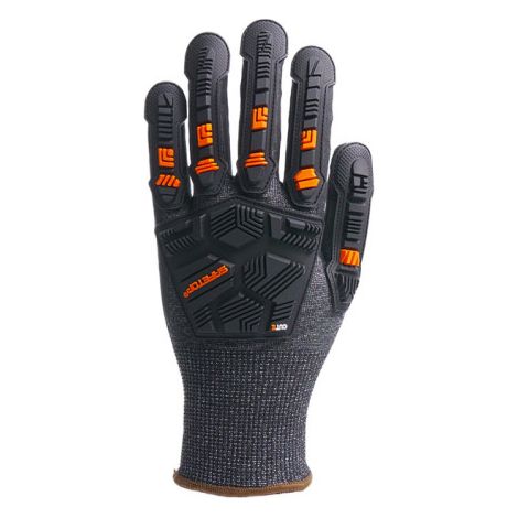 Guante anti impacto con palma nitrilo NITIMPACT negro 7