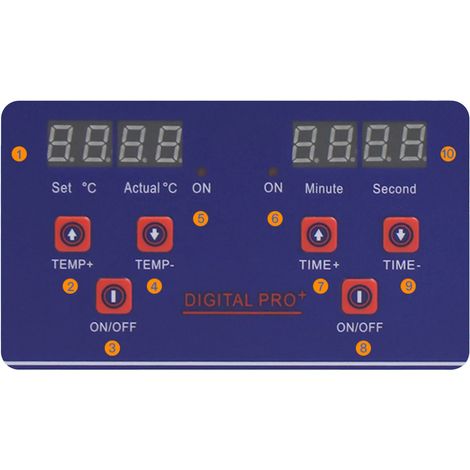 Nettoyeur Ultrasonique, Capacité 3L, Puissance Ultrasonique 120W, Puissance de Chauffage 200W, Tension 220V, Fréquence 40kHz (1/5)