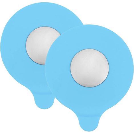Caniveau de sol en silicone, de couleur bleue, adapté aux salles de bains, cuisines et buanderies, pour une installation dans les zones résidentielles humides.-AquaForge (1/5)