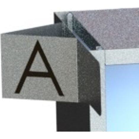 PROVOST - Plaque de signalisation Provost pour meubles - Compatible fiches A5/A4