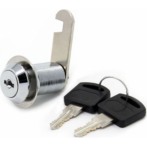Serrure de sécurité pour boîte aux lettres en acier inoxydable 304, cadenas à clé de 30mm pour boîtier aux lettres extérieur et intérieur (1/5)