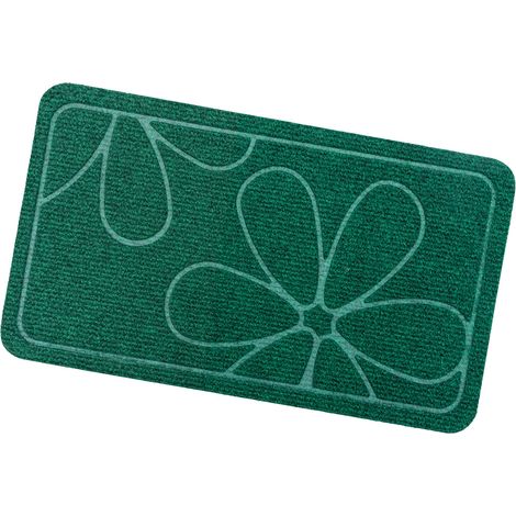 Zerbino Ingresso Assorbente Antiscivolo Asciugapassi Interno Esterno 100% Made In Italy - Verde