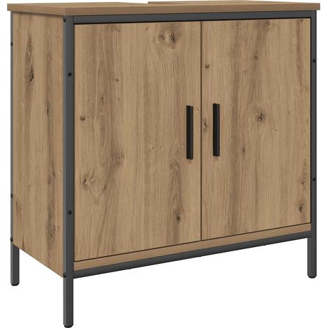 Maison Exclusive - Mobile Sottolavabo Rovere 60x30x60 cm Legno Multistrato