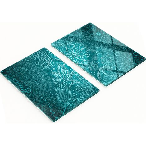 Pannelli decorativi multifunzionali in vetro temperato, 2x40x52 cm (1/5)