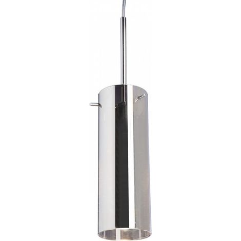 Lampadario Lampada SANSSOUCI I a sospensione vetro cromato 230V E27 42W